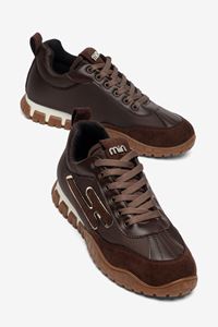 Valenza Paraşüt Ortopedik Sneaker Yürüyüş Ayakkabısı Kahverengi
