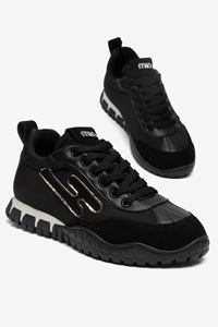 Valenza Paraşüt Ortopedik Sneaker Yürüyüş Ayakkabısı Siyah