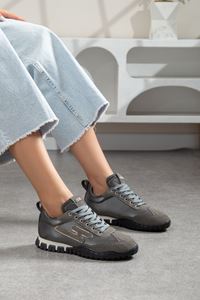 Valenza Paraşüt Ortopedik Sneaker Yürüyüş Ayakkabısı Füme